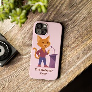MBTI ENTP Cat Iphone Case